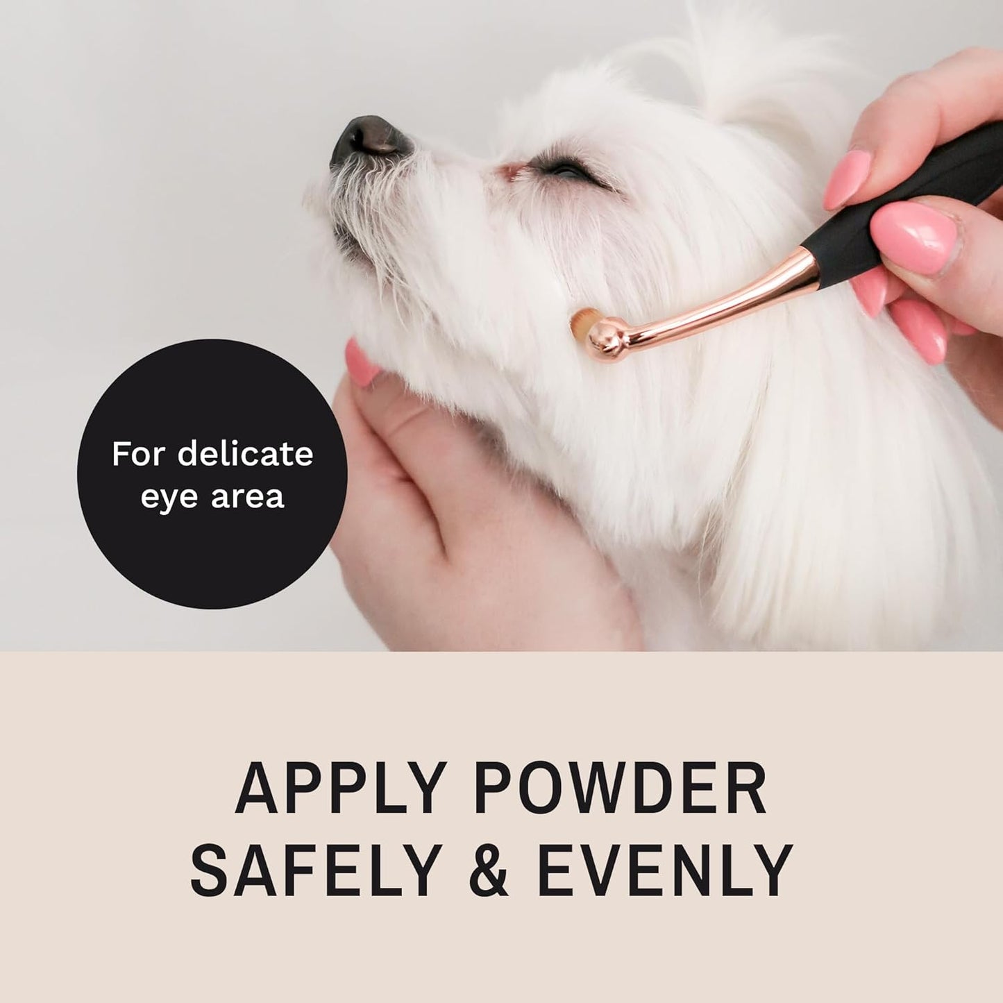 Eye Envy ProPowder Applicator Brush for Dogs and Cats