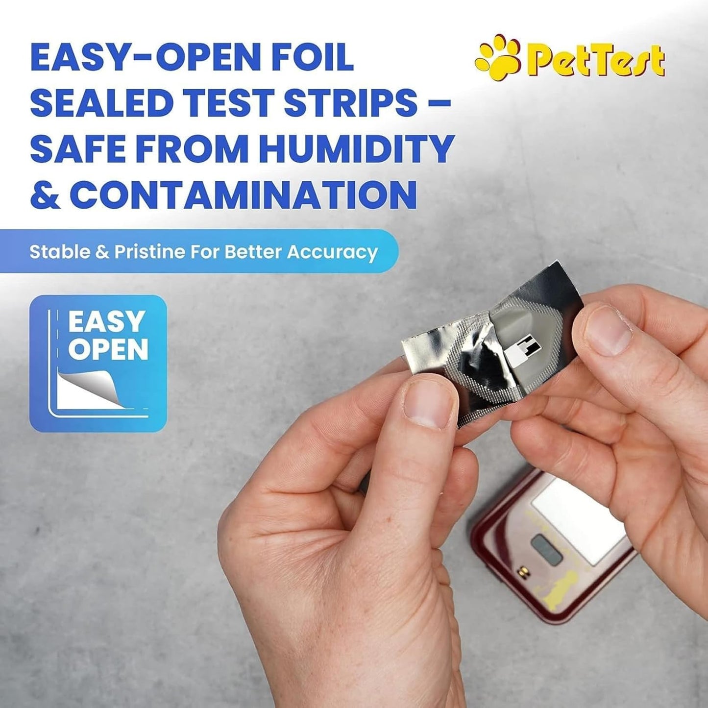 PetTest Expert Glucose Monitoring Kit for Dogs & Cats, Diabetic Pet Blood Sugar Check Gear, Includes Wireless PetLink+ Meter, 25 Test Strips, Lancing Device, 25 Lancets, Soft Carrying Case, and More