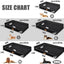 Patas Lague Orthopedic Jumbo Dog Bed for Extra Large Dogs 56''X40'', Waterproof L Shape