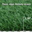 GLOBREEN Puppy Artificial Grass Pee Pad for Dogs Potty Trianing, 2 Pack Replacement Pet Fake Grass Mat, Reusable & High Drainage - 18 x 14 Inches