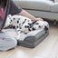 Sivomens Dog Bed for Medium Dogs, Egg Crate Foam Orthopedic Dog Bed with L-Shaped