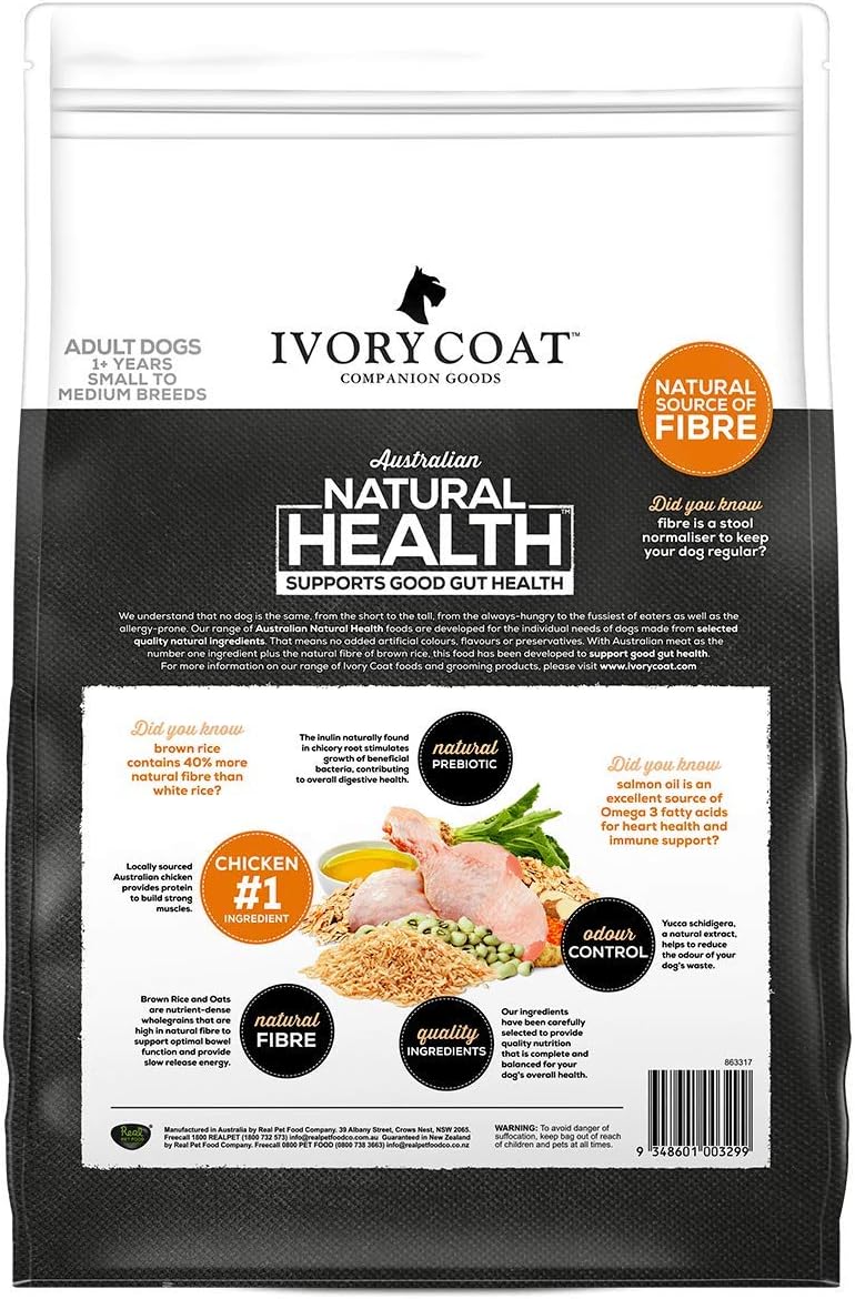 IVORY COAT ADULT CHICKEN & BROWN RICE 2.5KG