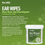 Pet MD - Dog Ear Cleaner Wipes - Otic Cleanser for Dogs to Stop Itching, Yeast and Mites with Aloe and Eucalyptus - 100 Count