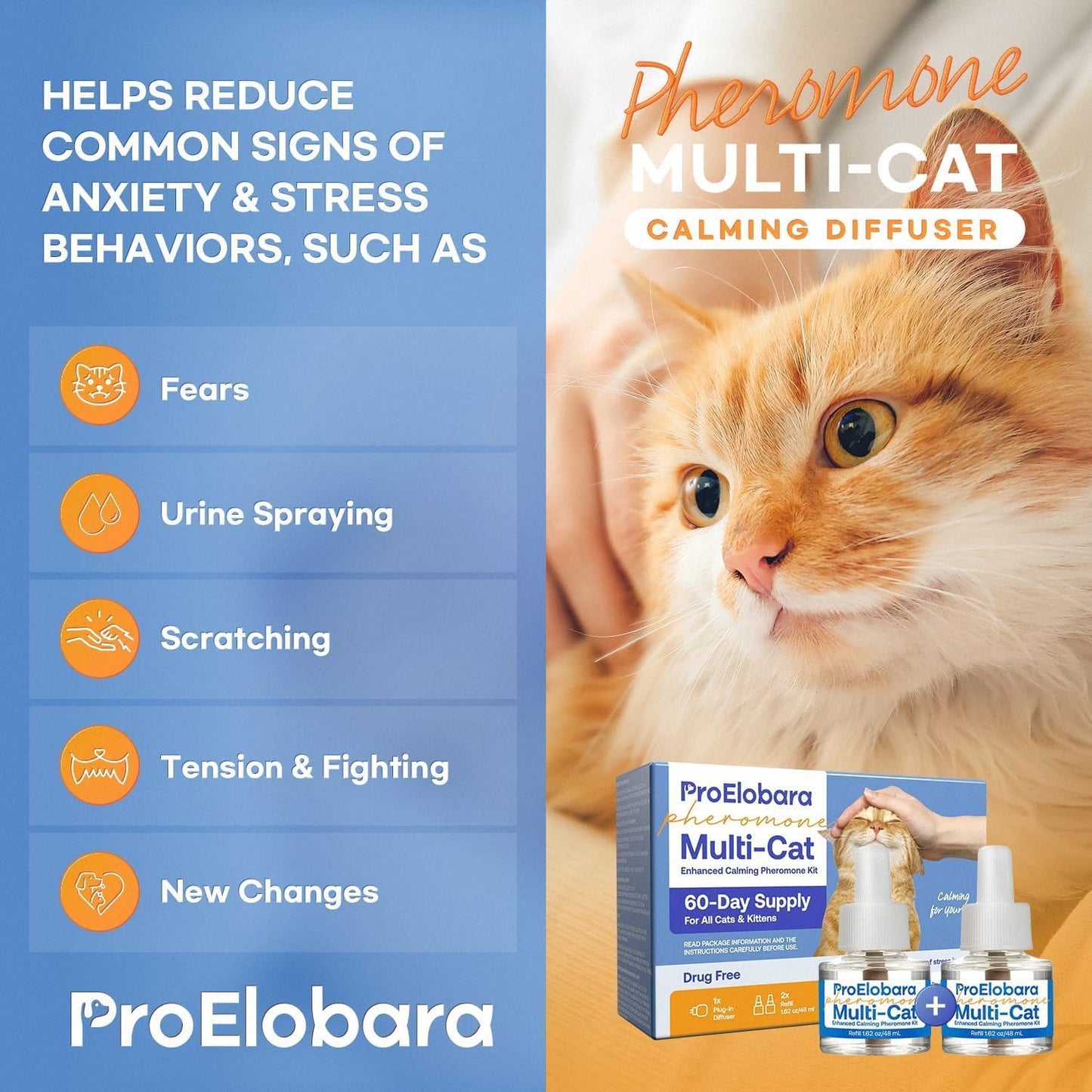 Cat Calming Pheromone Diffuser: Cat Calming Pheromones Diffusers