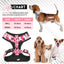Premium Dog Harness Set with Leash, Collar & Poop Bag Holder - Reflective-small