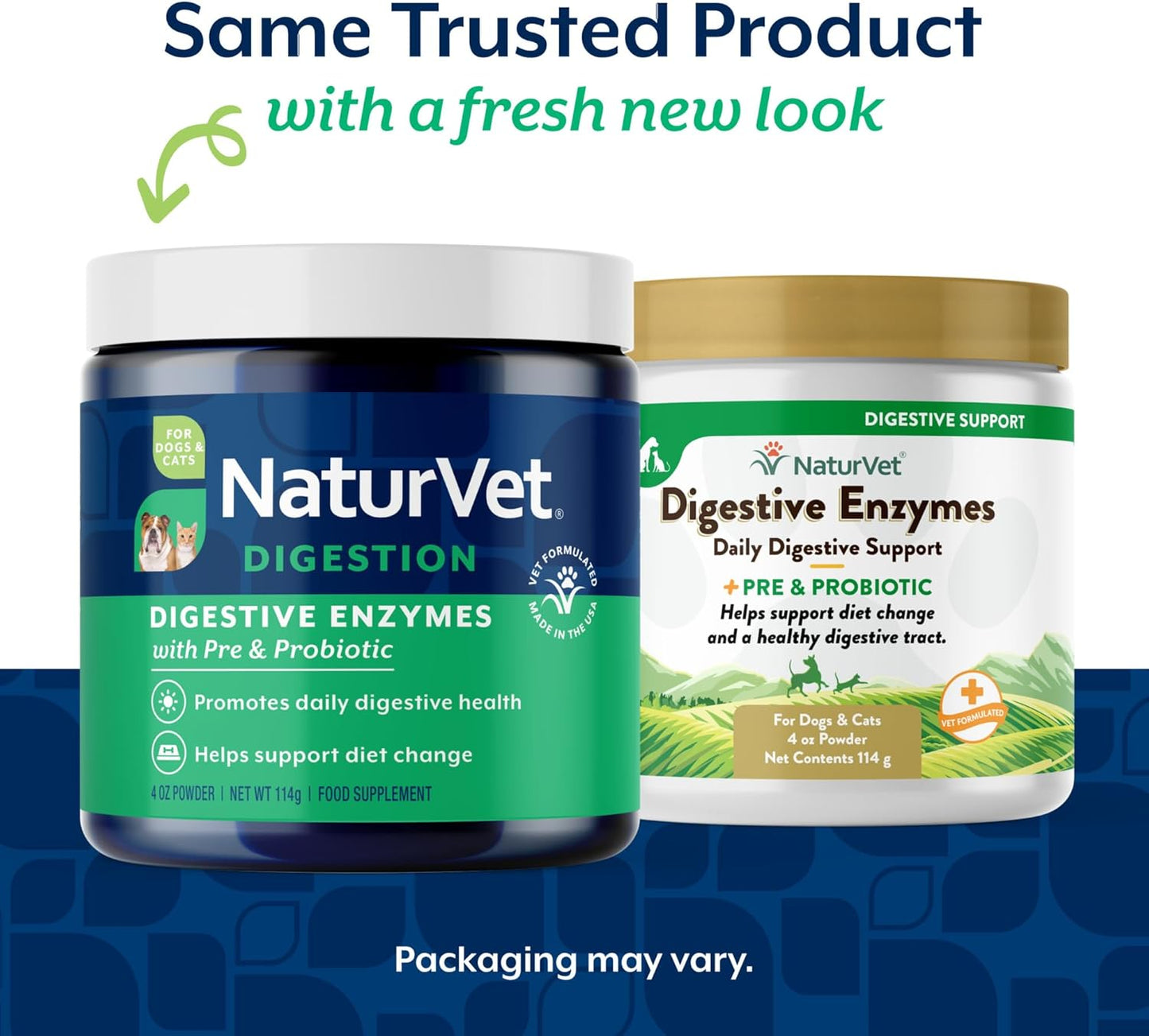 Naturvet Digestive Enzymes and Probiotics, 113 g
