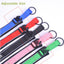 Adjustable Reflective Personalised Thick Dog Collar 1.6 Inch 4 CM Wide with Quick Release - Small Medium Large Dogs