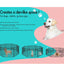 Beastie Foldable Pet Dog Metal Playpen 24", 8 Panels Folding Dog Play Pen Frame for Puppy