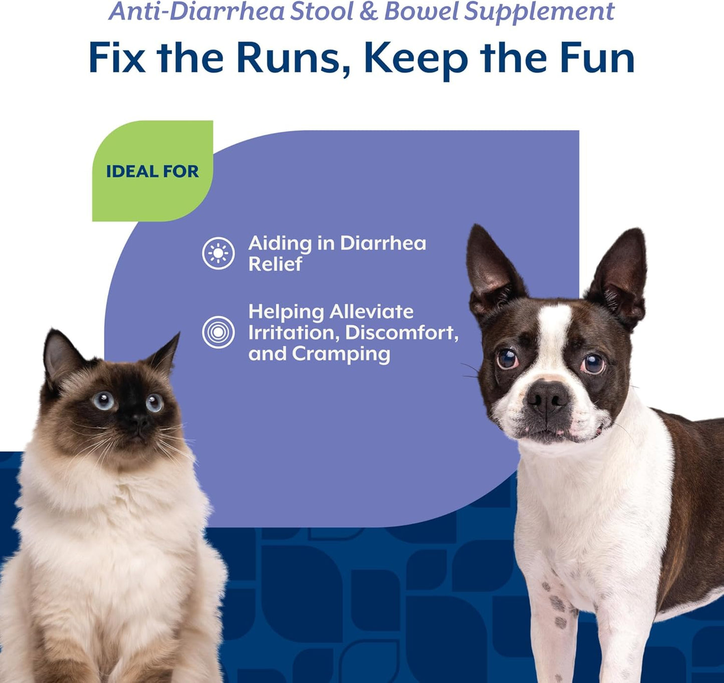 NaturVet Diarrhea Aid for Dogs and Cats, 237 ml