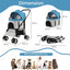 Costway 3-In-1 Pet Stroller with Removable Car Seat Carrier