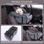HOMKAI Dog Car for Dogs, Portable Pet Backpack with Safety Belt and Dual-Sided Mat