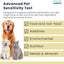 Advanced Test - at-Home Pet Test | 460 Items | Quick Results | Non-Invasive Hair Collection | Comprehensive Food, Environment, Nutrient & Mineral Analysis | All Breeds & Ages