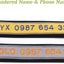Adjustable Reflective Personalised Thick Dog Collar 1.6 Inch 4 CM Wide with Quick Release - Small Medium Large Dogs