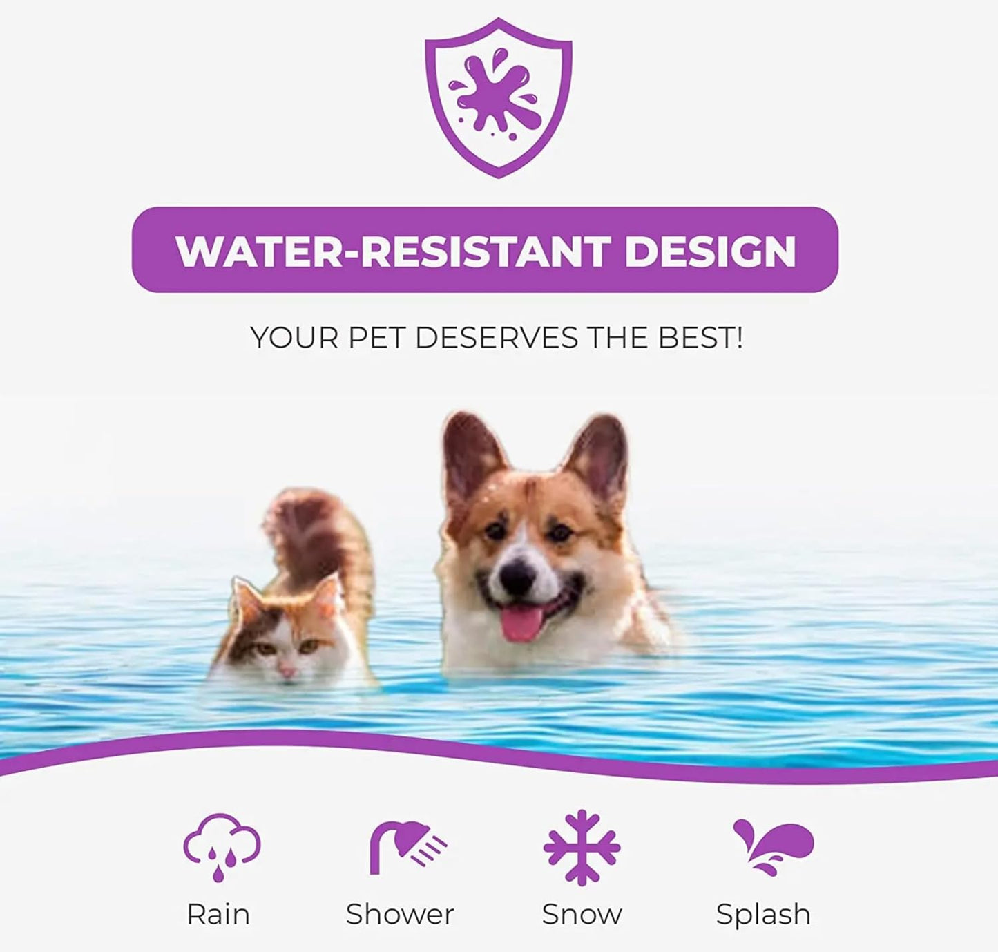 Calming Collars for Dog, 4 Packs, Dog Pheromone Calm Collars Help Dogs Calm Down, Size 24.5 inch Color Gray