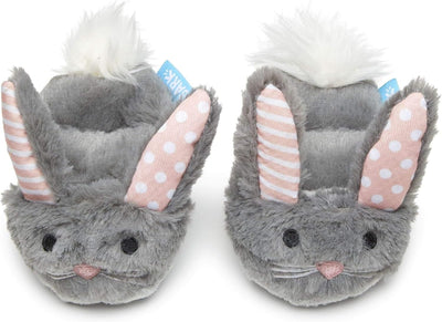 Bark Itty & Bitty The Bunny Slippers Dog Toy – Soft Plush Squeaky “Slipper” Toy for Extra-Small & Small Dogs