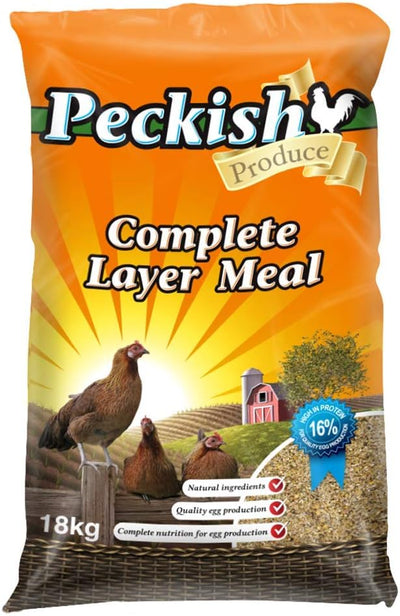 Peckish Complete Layer Meal, High Protein Meal, 18kg