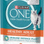 PURINA ONE Adult Wet Cat Food Succulent Chicken in Gravy Pouch 12x70g