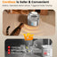 oneisall Wireless Cat Water Fountain, 3.5L/118oz Battery Operated with Motion Sensor