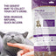 CheckUp at Home Wellness Test Kit for Cats | 2lb Hydrophobic Litter for Urine Collection, 2 Test Strips