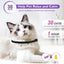 3 Pack Calming Collar for Cats and Kittens Pheromone Collar Efficient Relieve Reduce Anxiety Stress Pheromones Calm Relaxing Comfortable Breakaway Collars Adjustable for Small, Medium Large Cat