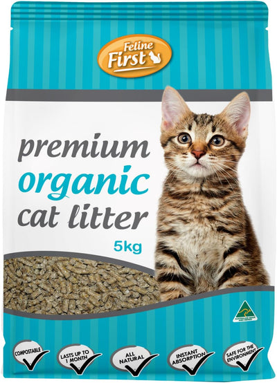 Feline First Organic Kitty Litter 5kg