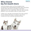 My Pet Health Store Allergen Sensitivity Test - Home Puppy & Kitten Allergy Test | 300 Checks | 3-5 Day Results | Non-Invasive Hair Sampling | Food & Environmental Analysis | Ideal for Young Pets