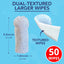 NOVEHA Pets Dental Finger Wipes for Dogs & Cats (50 pcs, Flavor-Free)