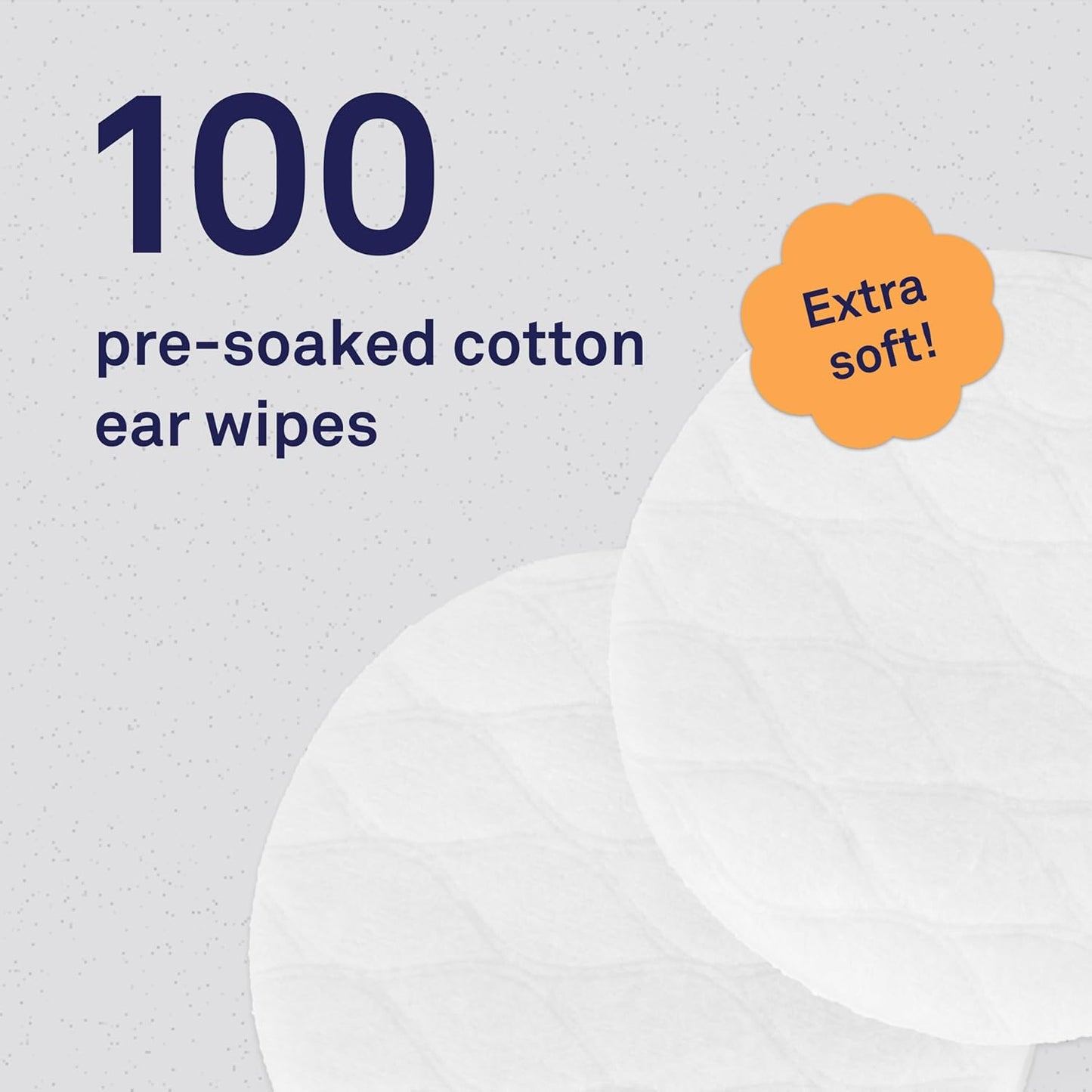 Petpost | Dog Ear Cleaner Wipes - Ultra Soft Cotton Pads in Coconut Oil Aloe Solution - Dog Ear Rinse & Cleanser 100 ct