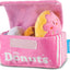 Barkbox Barker’s Dozen Donuts Plush 4-in-1 Dog Toy – Squeaky, Crinkly Donut Box & Plush Donuts for Medium & Large Dogs