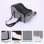 HOMKAI Dog Car for Dogs, Portable Pet Backpack with Safety Belt and Dual-Sided Mat