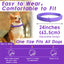 GPS Tracking & Calming Dog Collar - for New Environment Adaptation Anti-Loss Anxiety Relief, (4 Pack + 1Tracker)