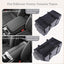 HOMKAI Dog Car for Dogs, Portable Pet Backpack with Safety Belt and Dual-Sided Mat