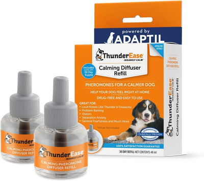ThunderEase Dog Calming Pheromone Diffuser Refill | Powered by ADAPTIL | 60 Day