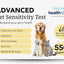 My Pet Health Store Advanced Allergen Test - At-Home Pet Allergy Test | 550 Items | Quick Results | Non-Invasive Hair Collection | Food, Environment, Nutrient & Mineral Analysis | All Breeds & Ages