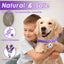 GPS Tracking & Calming Dog Collar - for New Environment Adaptation Anti-Loss Anxiety Relief, (4 Pack + 1Tracker)