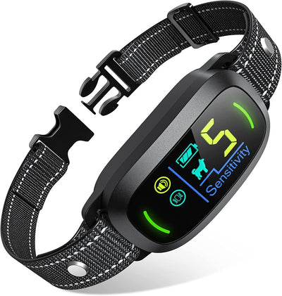 Dog Bark Collar for Large Medium Small Dogs, Rechargeable Smart Bark Collar, Anti Barking