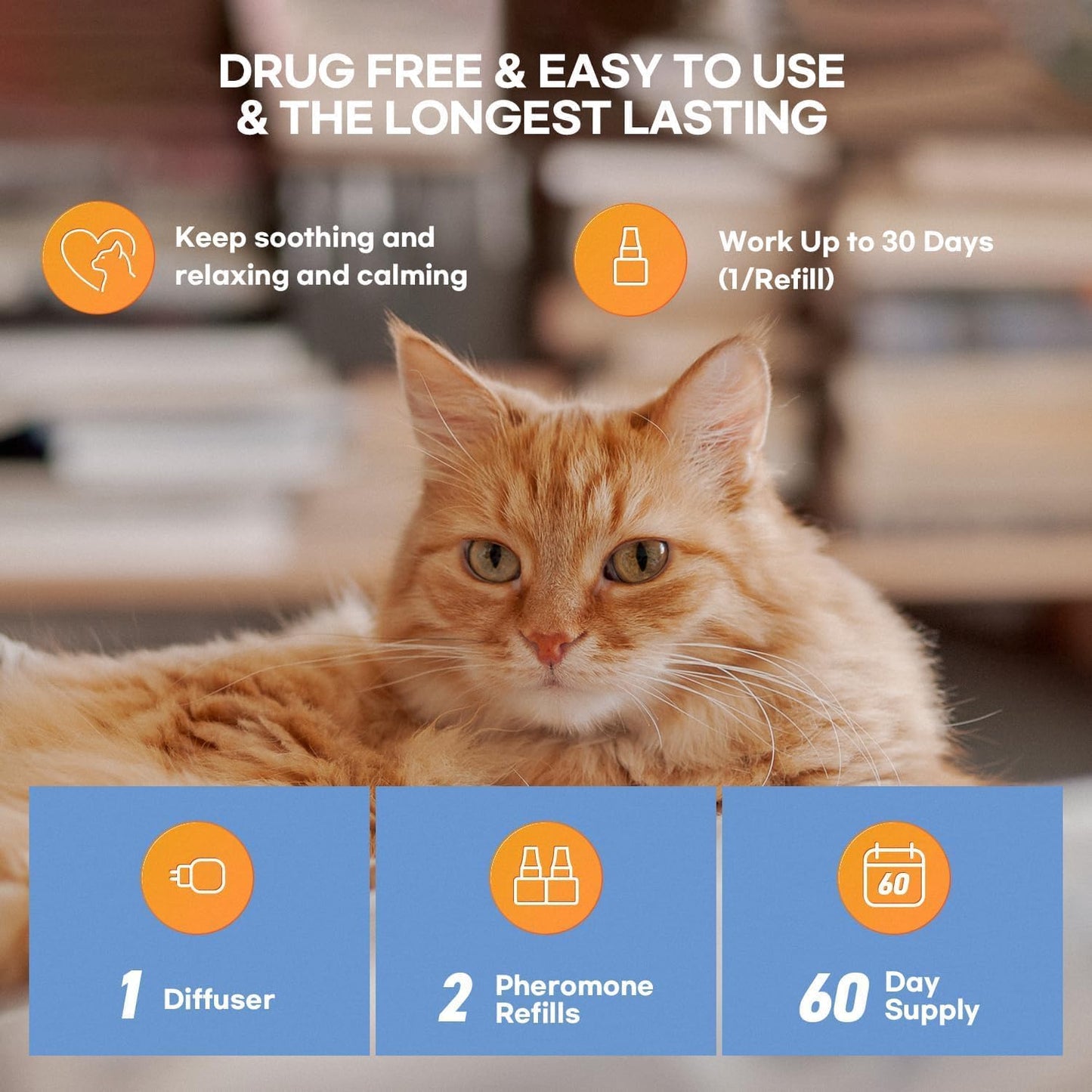 Cat Calming Pheromone Diffuser: Cat Calming Pheromones Diffusers