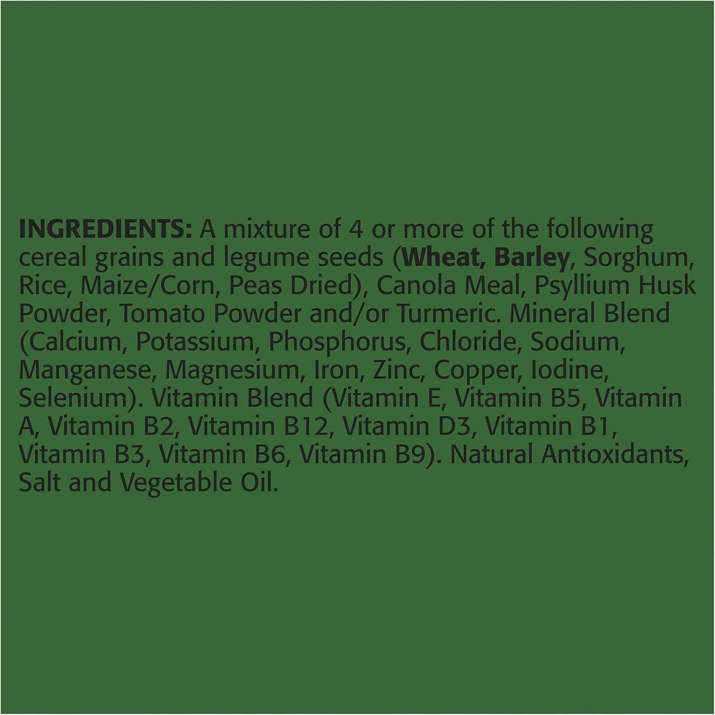 Trill Vitablend Small Bird Food 1.3kg, Pellets