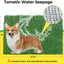 Dog Grass Pad, 2-Pack Portable Grass Pee Pads for Dogs (14inx18in)