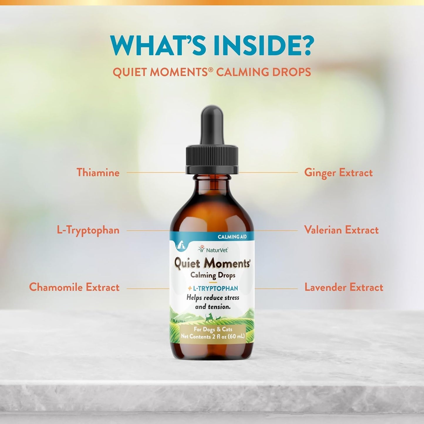 NaturVet Quiet Moments Calming Aid Dog Supplement