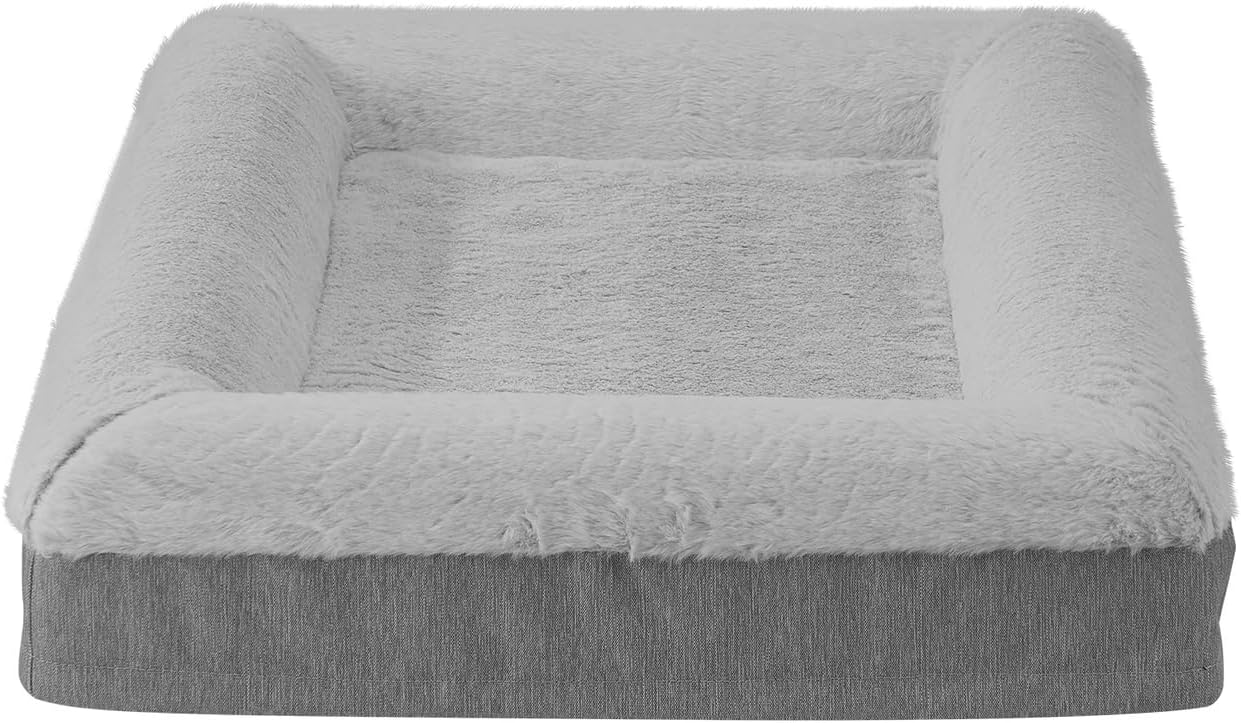 Alopet Orthopedic Dog Beds for Medium Dog Pet Sofa Bed with Egg Sponge Foam 135 x 95 x 15cm