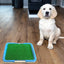 Portable Indoor Dog Puppy Pet Toilet - Artificial Grass Training Pad