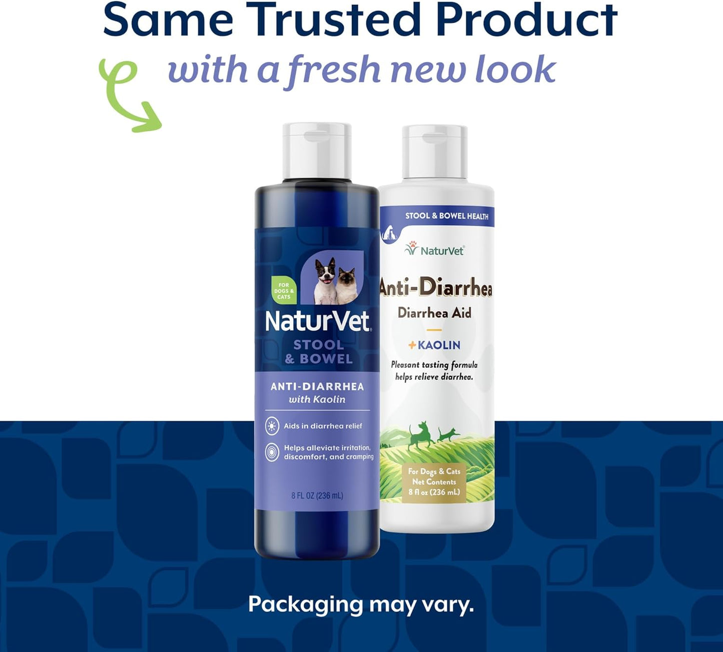 NaturVet Diarrhea Aid for Dogs and Cats, 237 ml