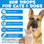 Ear Drops for Cats & Dogs-Dog Ear Infection Medication-Ear Mites Treatment-Dog Yeast Soothing Cleansing with 1% Hydrocortisone-60ml
