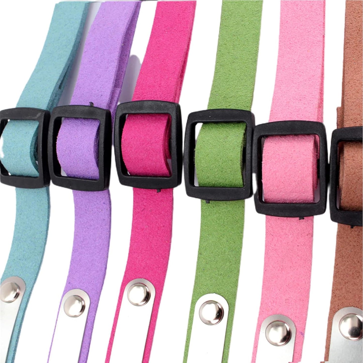 Yonsbox Personalized Anti Strangulation Kitten Cat Collars with Bell Breakaway