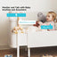 1080P Indoor Camera Wireless for Home Security, 5G&2.4G WiFi Baby/Dog/Pet Camera with Phone APP with Alexa