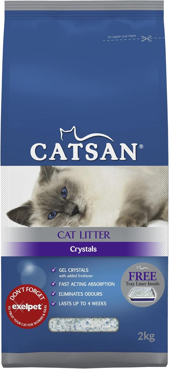Catsan Crystals Cat Litter 2 kg