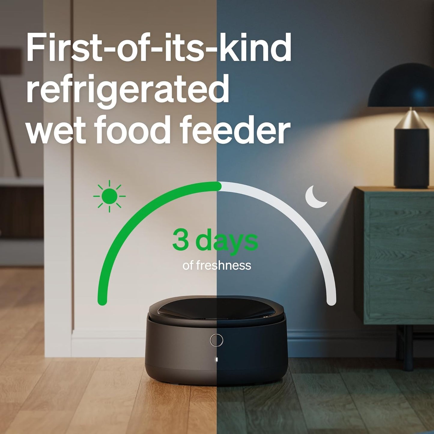 PETLIBRO Automatic Cat Feeder Wet Food Refrigerated New Upgraded APP Control,3 Days Freshness 3 Meals