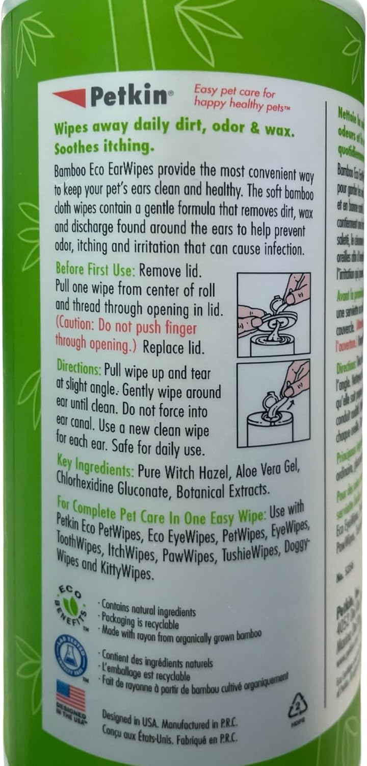 Petkin Cleanser and Deodoriser, 80 count