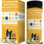 Pet Test Strips for Dogs, Cats, and Other Animal Pets. Accurate Urine Monitoring and Testing Kit That Helps Veterinarian Tests for Blood, Glucose, pH, Specific Gravity, UTI, Liver and Kidney Health.